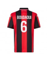 OGC Nice Hicham Boudaoui #6 Domácí Dres 2025-26 Krátký Rukáv OGC Nice Hicham Boudaoui #6 Domácí Dres 2025-26 Krátký Rukáv